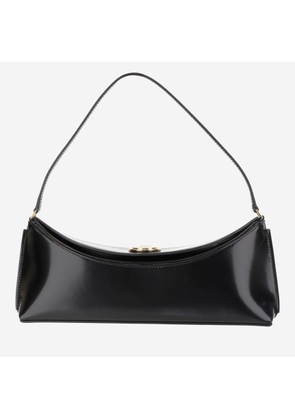 Jacquemus Ovalo Leather Clutch Bag