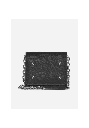 Maison Margiela Small Wallet With Chain Shoulder Strap