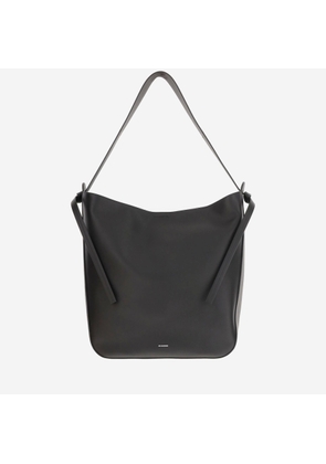 Jil Sander Leather Bag With Logo