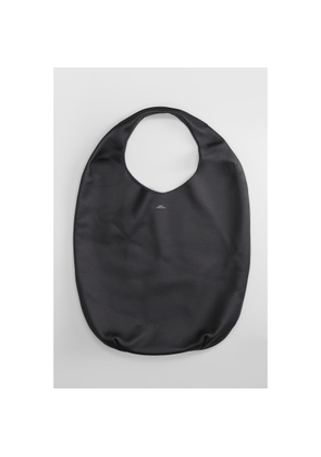 A.P.C. Le Neige Hand Bag In Black Leather
