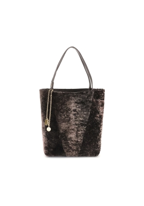 ChloÃ© Spin Shearling Tote Bag