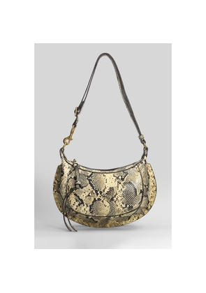 Isabel Marant Oskan Moon Shoulder Bag In Beige Leather
