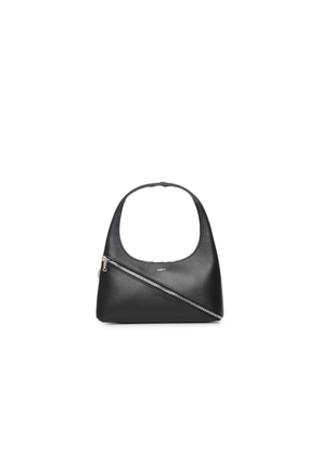 Coperni Leather Zip Baguette Bag
