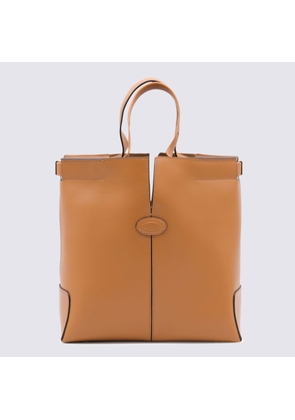 Tods Brown Leather Totes