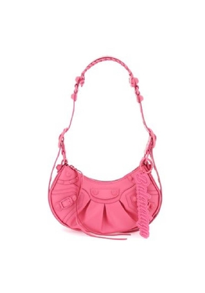 Balenciaga Fuchsia Leather Le Cagole Xs Shoulder Bag