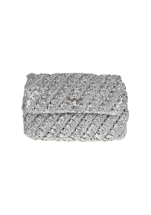 Tory Burch Kira Woven Small Convertible Shoulder Bag