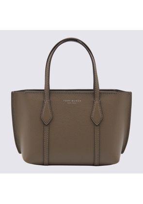 Tory Burch Brown Leather Perry Mini Tote