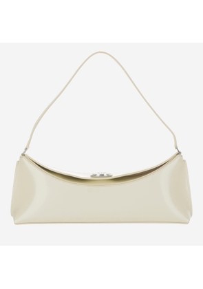 Jacquemus Ovalo Leather Clutch Bag