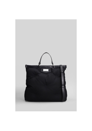 Maison Margiela Glam Slam Tote In Black Polyester
