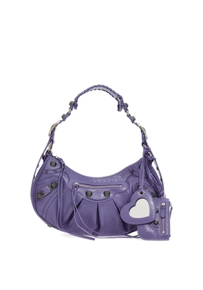Balenciaga Light Purple Leather Le Cagole S Shoulder Bag