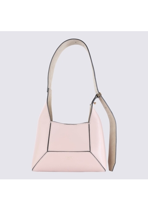 Jimmy Choo Beige Leather Shoulder Bag