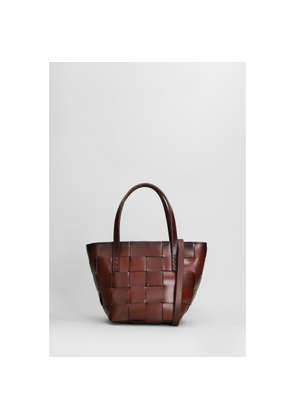 Dragon Diffusion Japan Mini Shoulder Bag In Brown Leather