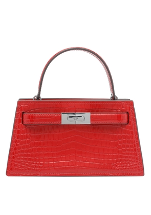 Tory Burch Small Lee Radziwill Croc Handbag