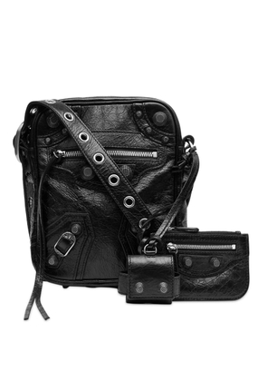 Balenciaga Le Cagole Men Crossbody Bag In Black