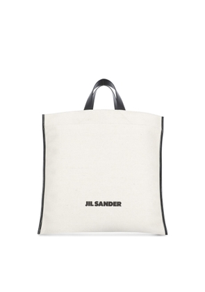 Jil Sander Border Book Tote Square Shopping Bag
