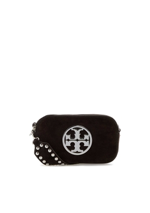 Tory Burch Brown Suede Crossbody Bag