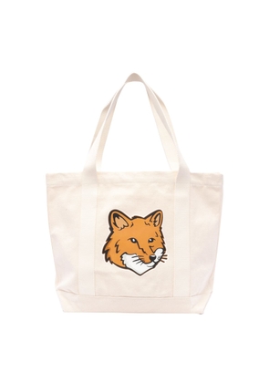 Maison KitsunÃ© Fox Head Tote Bag