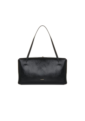 Jil Sander Large Goji Pillow Black Leather Bag