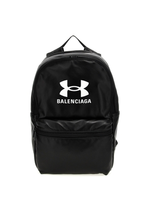 Balenciaga Logo Embossed Backpack