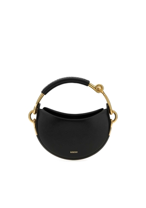 Burberry Black Leather Bridle Handbag