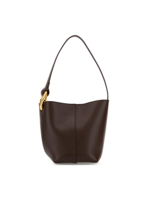 J.W. Anderson Brown Suede Shoulder Bag
