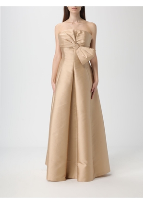 Dress ALBERTA FERRETTI Woman color Dust