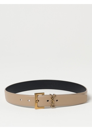 Belt SAINT LAURENT Woman color Beige