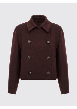 Coat BRUNELLO CUCINELLI Woman color Burgundy