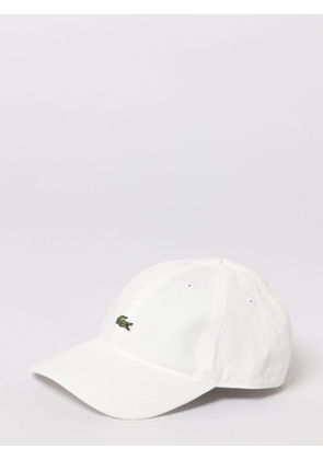 Hat LACOSTE Men color White