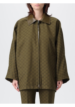 Jacket GUCCI Woman color Green
