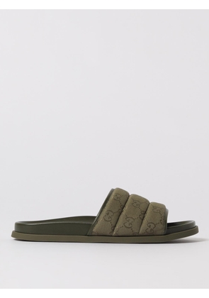 Sandals GUCCI Men color Green