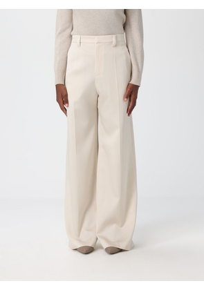 Pants BRUNELLO CUCINELLI Woman color White