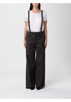 Pants PT TORINO Woman color Brown