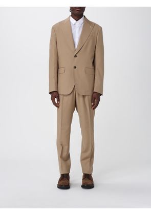 Suit MANUEL RITZ Men color Beige