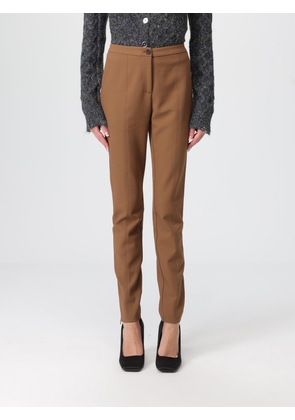 Pants PINKO Woman color Brown