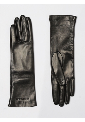 Gloves MCQUEEN Woman color Black