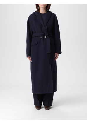 Coat 'S MAX MARA Woman color Navy