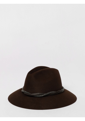 Hat BRUNELLO CUCINELLI Woman color Dark