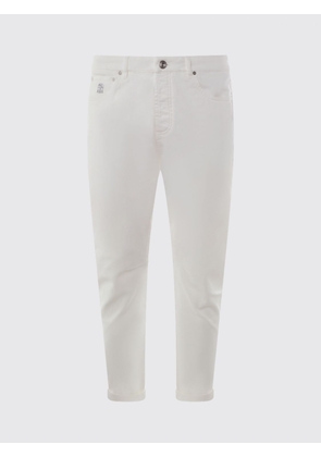 Jeans BRUNELLO CUCINELLI Men color White
