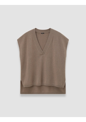 Light Pure Cashmere Vest - L