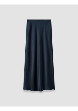 Isaak Long Silk Satin Skirt - Regular / 32