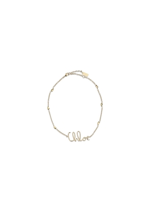 Chloé Gold Brass Necklace - One Size
