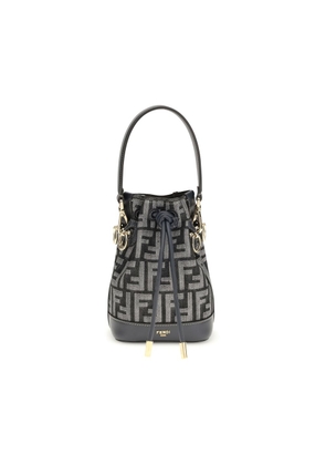 Fendi Blue Fabric Shoulder Bag