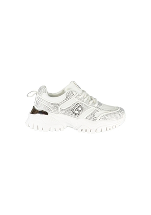 Laura Biagiotti White Polyester Women Sneaker - EU41/US11