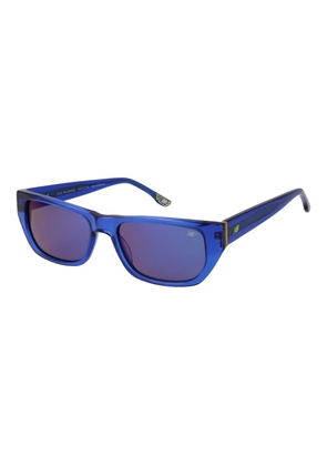 New Balance Blue Plastic Sunglasses