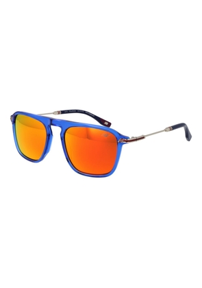 New Balance Blue Plastic Sunglasses
