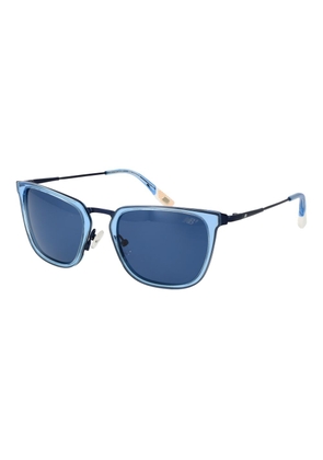 New Balance Blue Metal Sunglasses