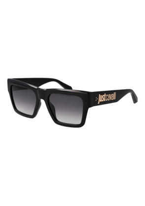 Just Cavalli Black Plastic Sunglasses