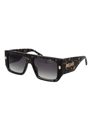 Just Cavalli Black Cellulose Acetate Sunglasses