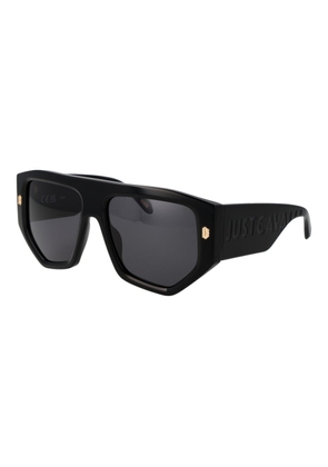 Just Cavalli Black Cellulose Acetate Sunglasses
